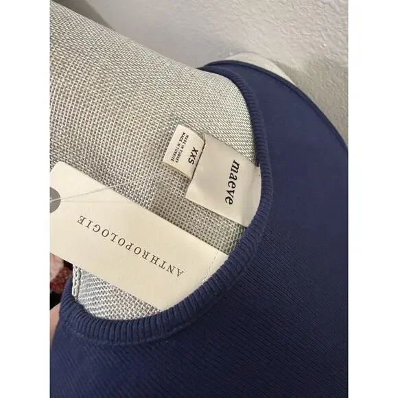 Maeve Bubble Peplum Tank XXS - Picture 4 of 4